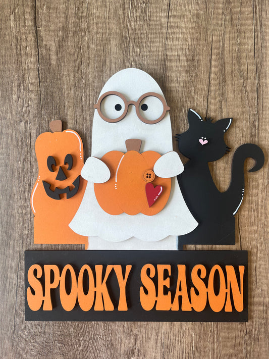 Spooky Season Window Box Insert