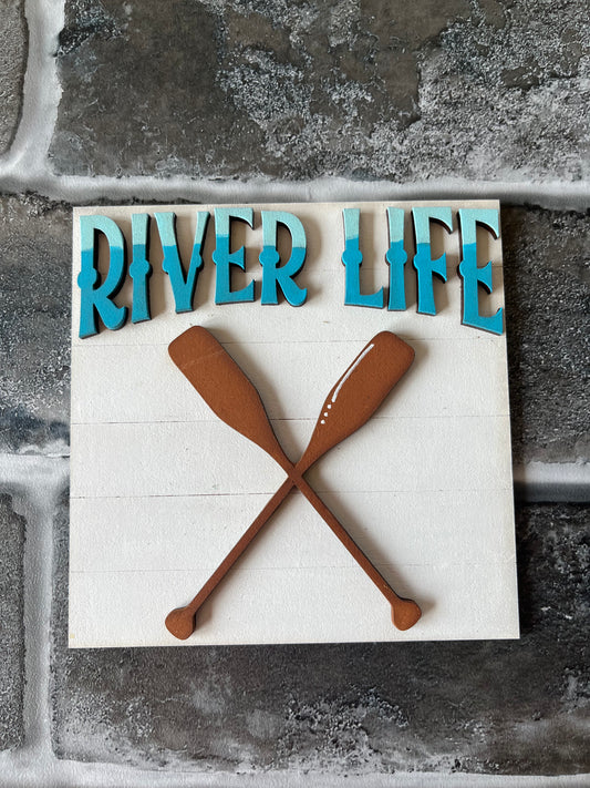 River Life Paddles Ladder Tiles