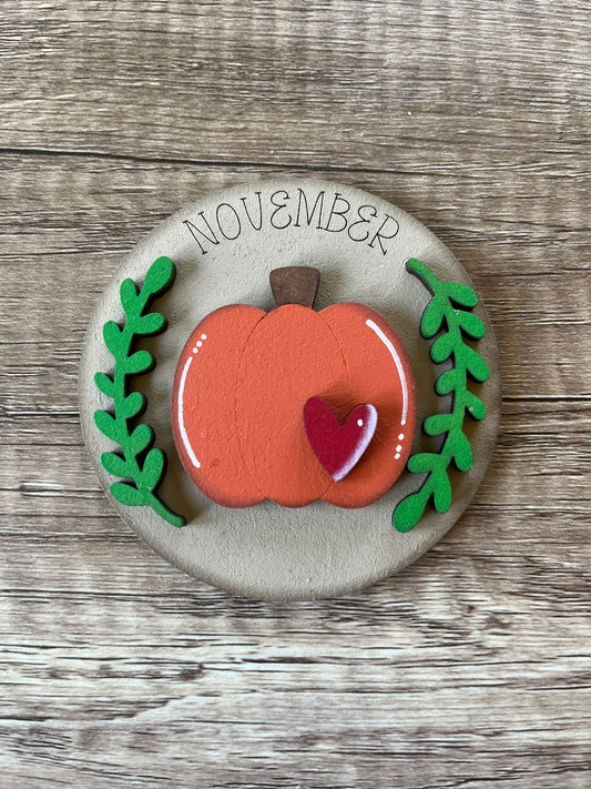 November Pumpkin Seasonal Round