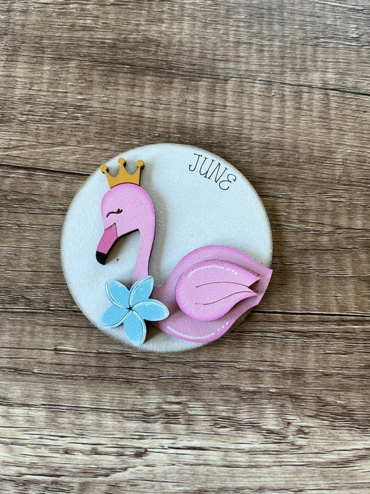 June Flamingo Seasonal Round