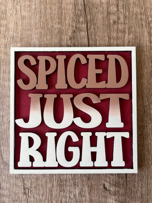 Spiced Just Right Ladder Tile