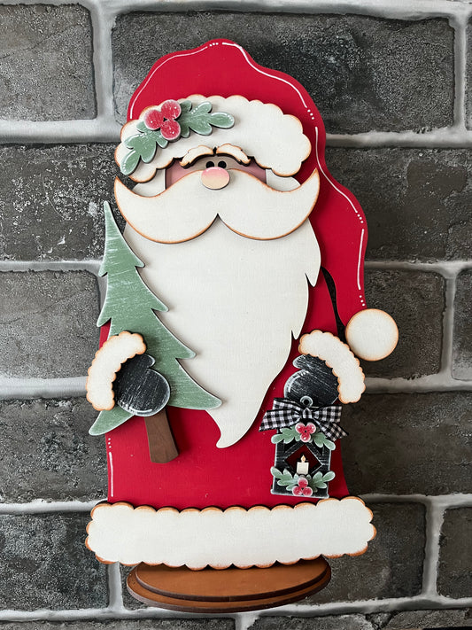Woodland Santa Small Shelf Sitter