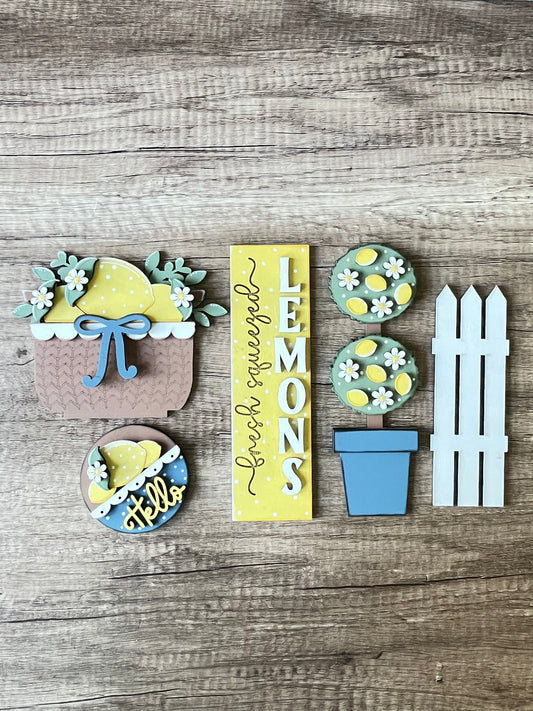 Lemon Barn Door Insert