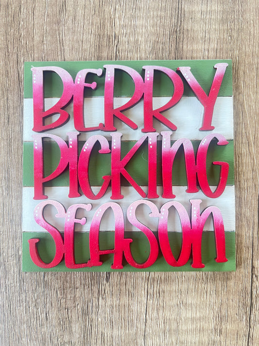 Berry Picking Ladder Tile