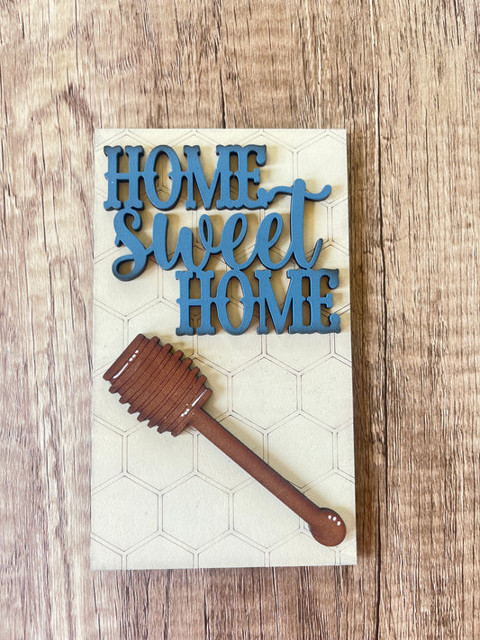 Home Sweet Home Cottage Cabinet Insert