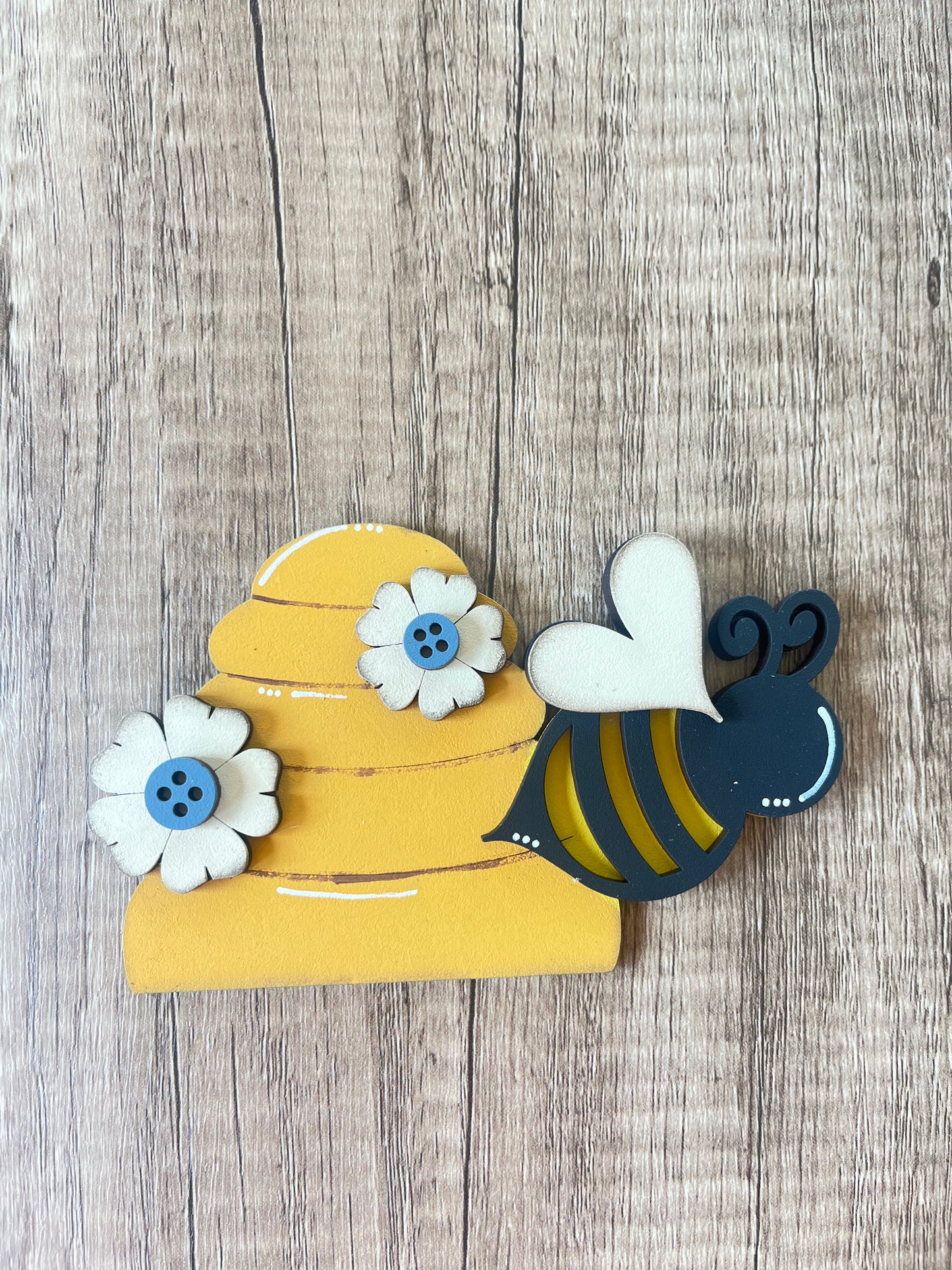 Bee Hive Mini Cottage Cabinet Insert