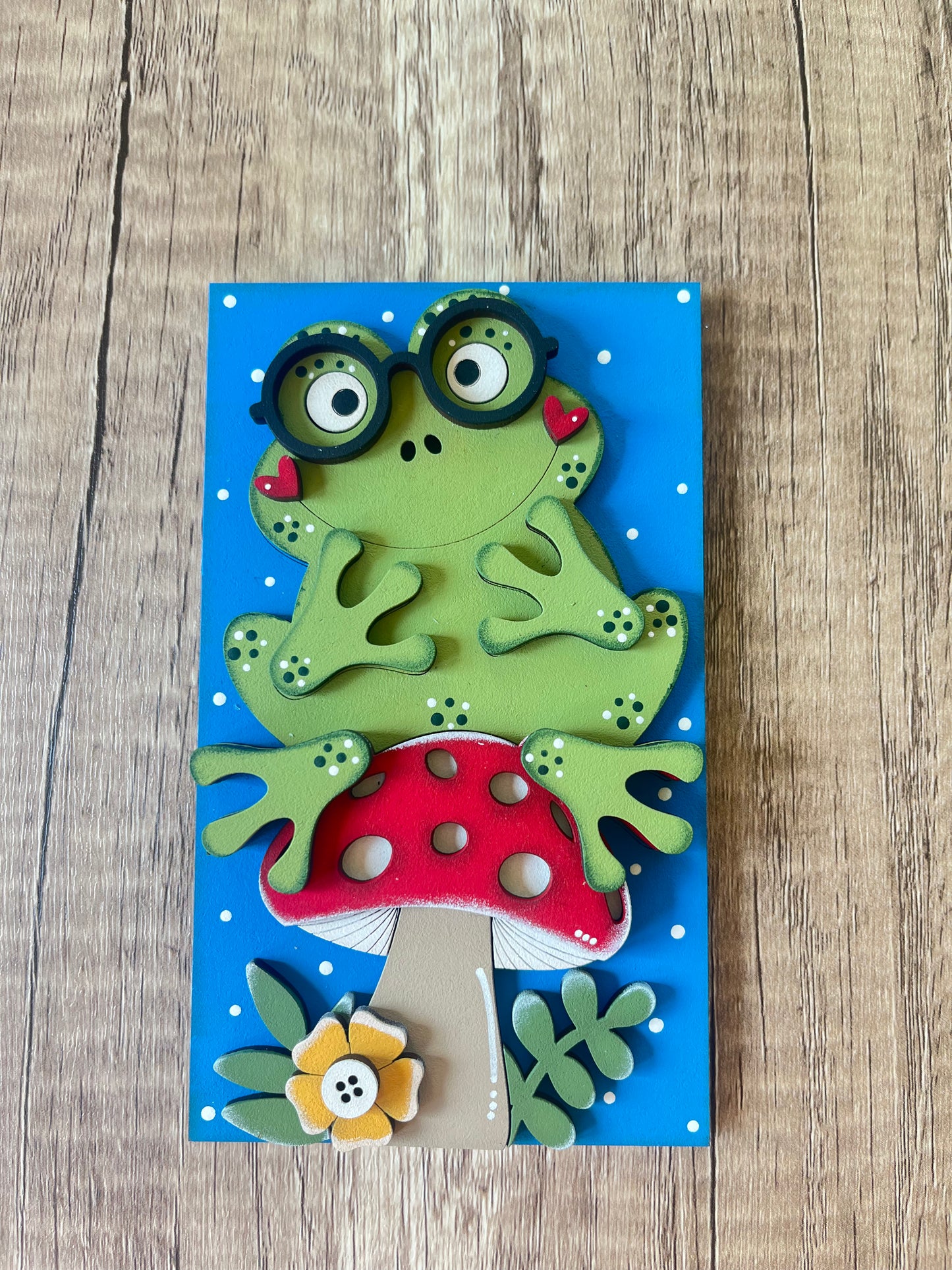 Frog Cottage Cabinet Insert