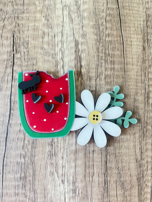 Watermelon Mini Cottage Cabinet Insert