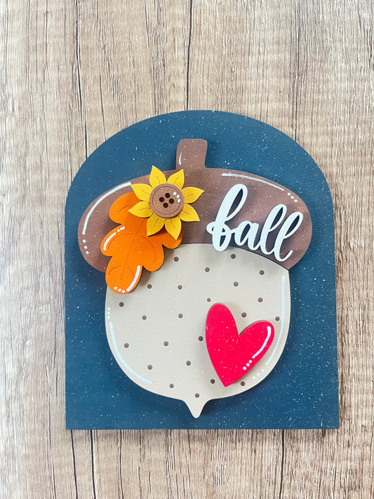 Fall Acorn Small Arch Insert