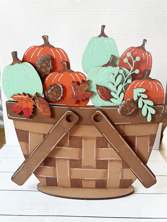 Pumpkins Basket Insert