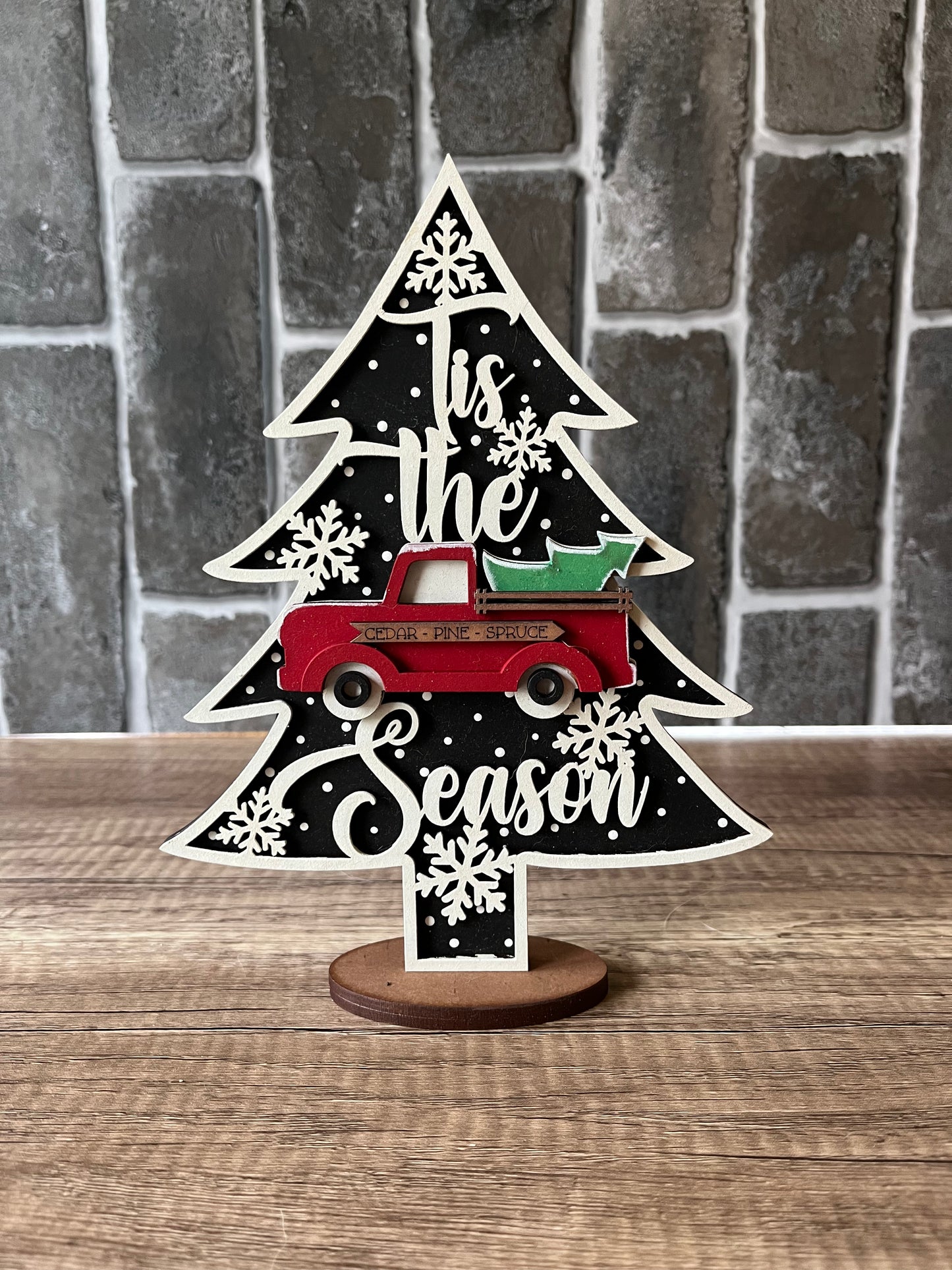 Tis The Season Tree Shelf Sitter