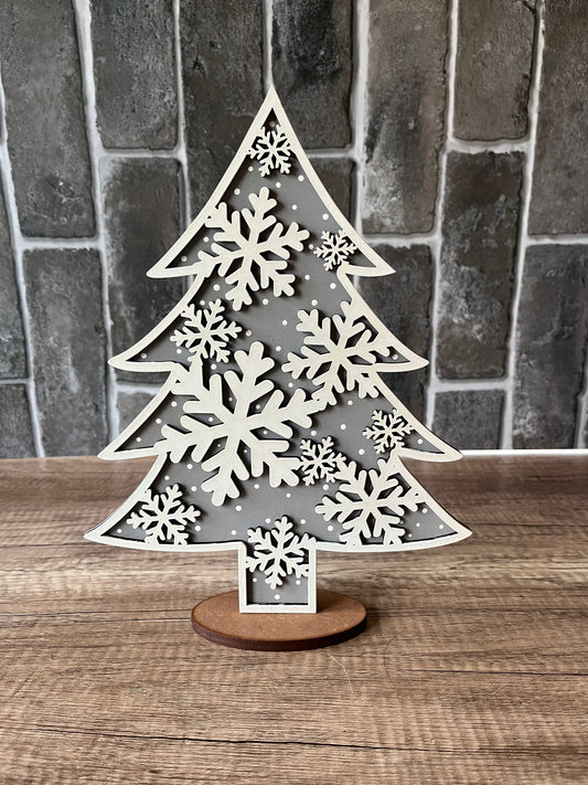Snowflake Tree Shelf Sitter