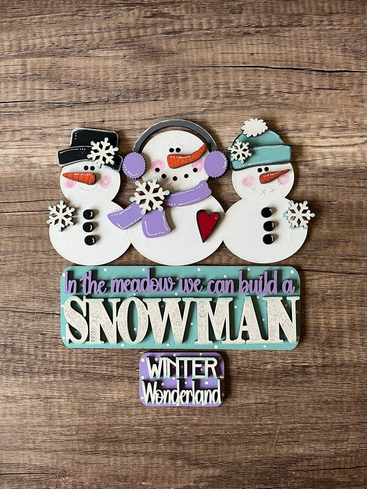 Snowman Interchangeable Truck Add On