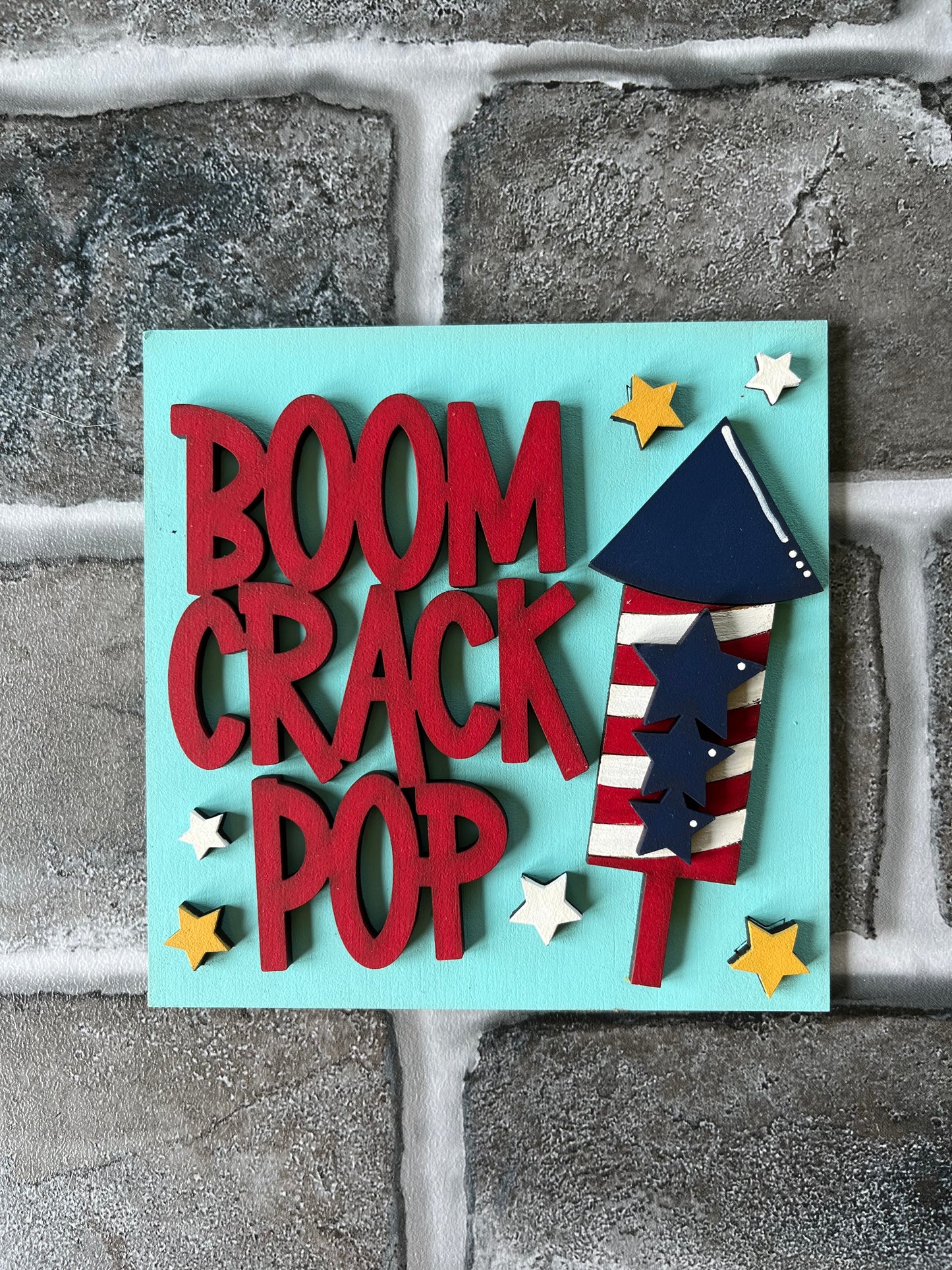Boom Crack Pop Ladder Tile