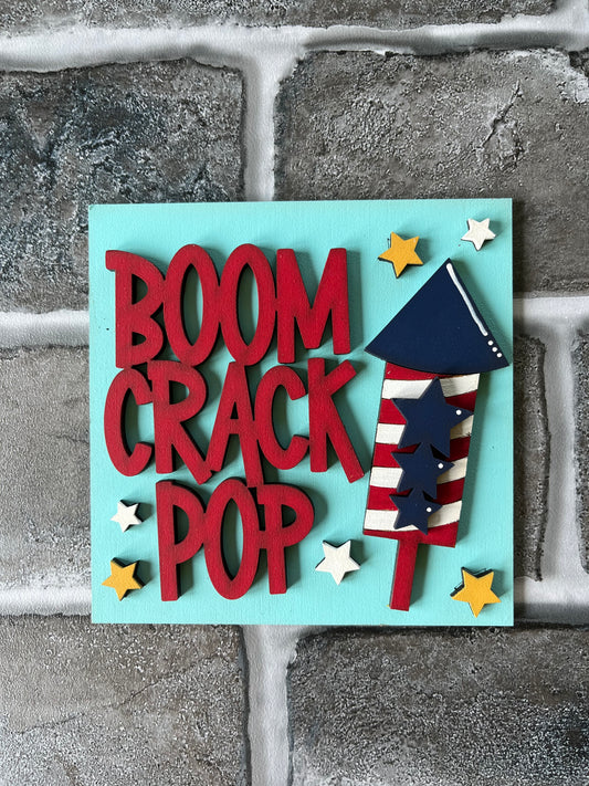 Boom Crack Pop Ladder Tile