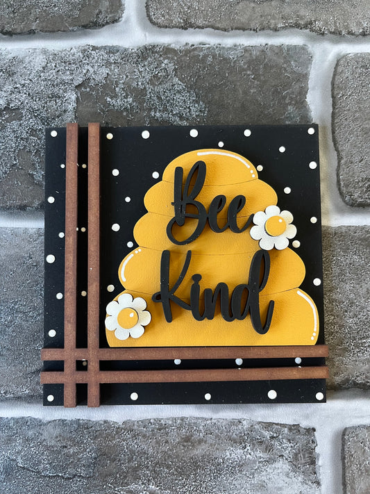 Bee Kind Ladder Tile