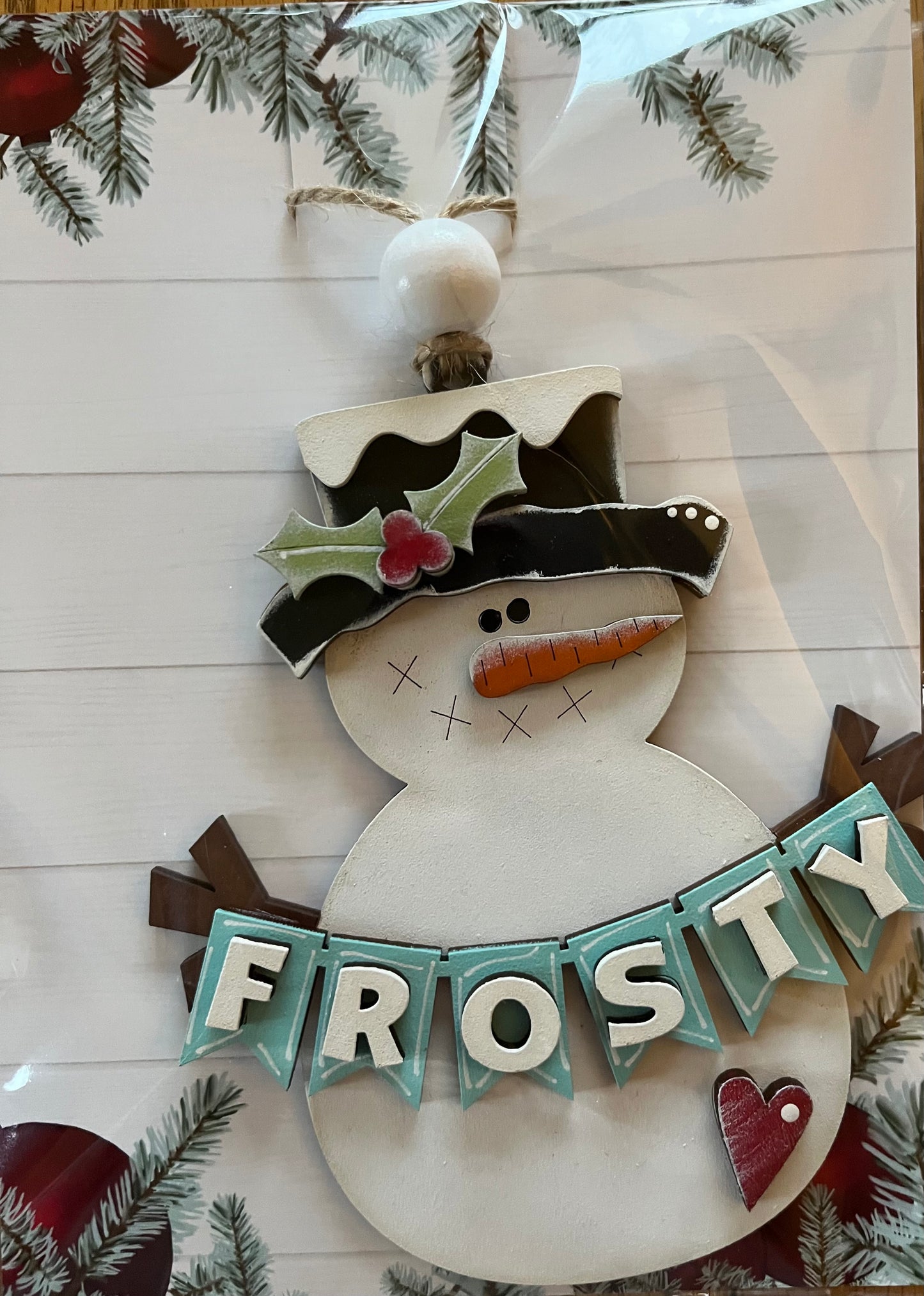 Frosty Snowman Ornament