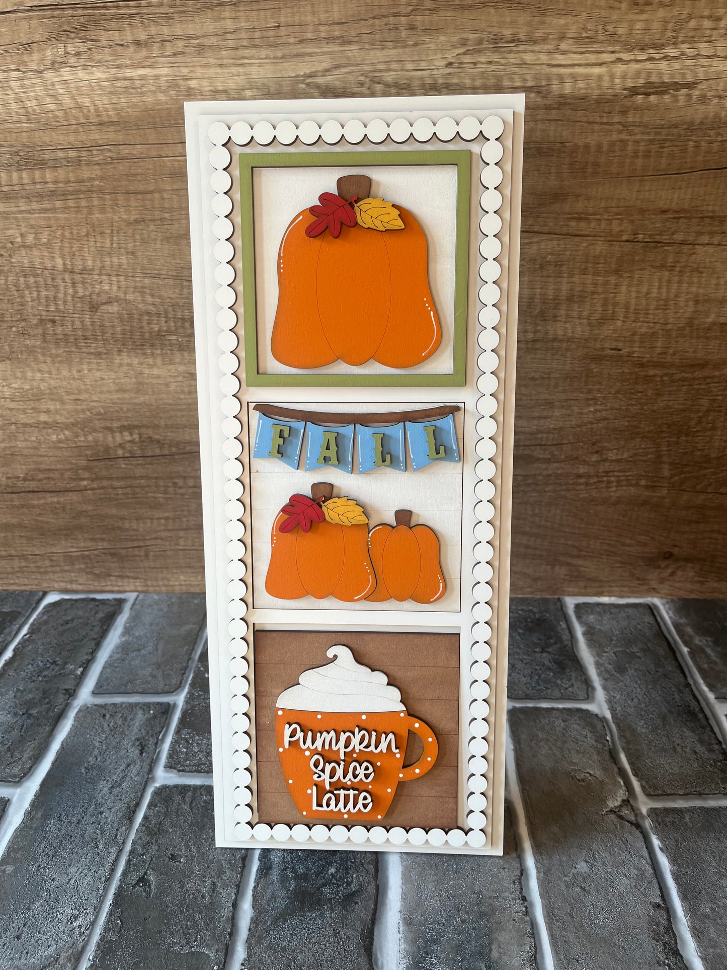 Triple Beaded Frame Interchangeable Ladder