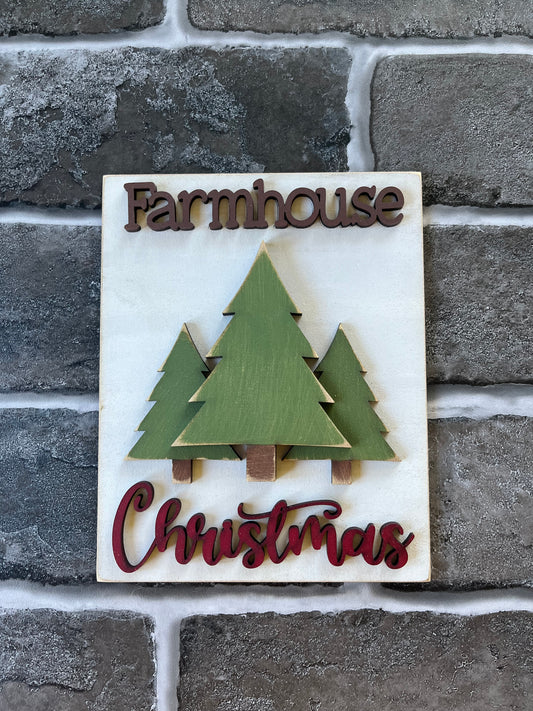 Farmhouse Christmas Sign
