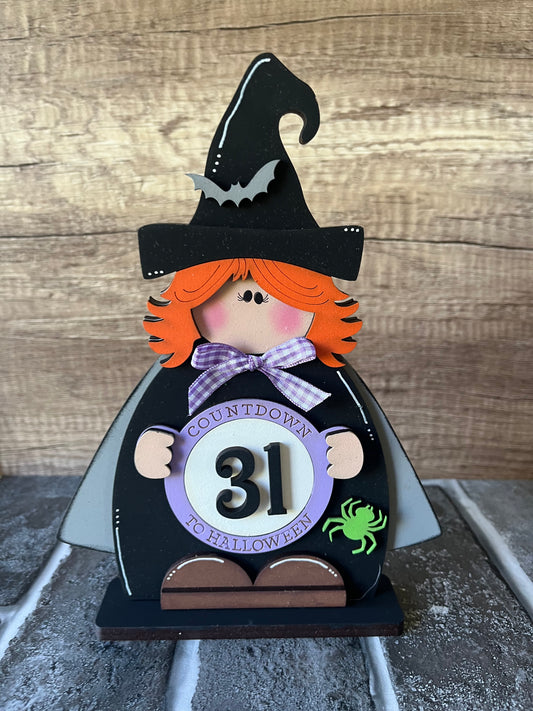 Witch Interchangeable Countdown