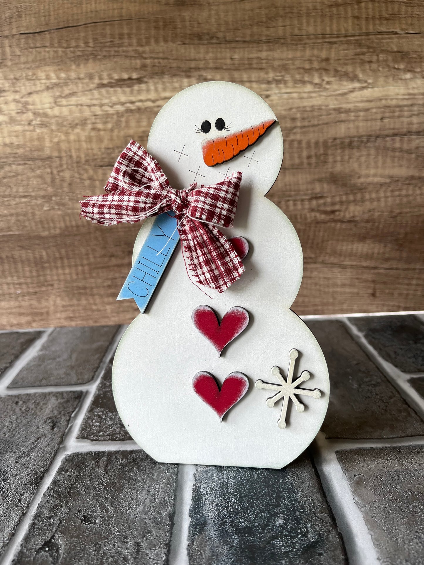 Chilly Snowman Shelf Sitter