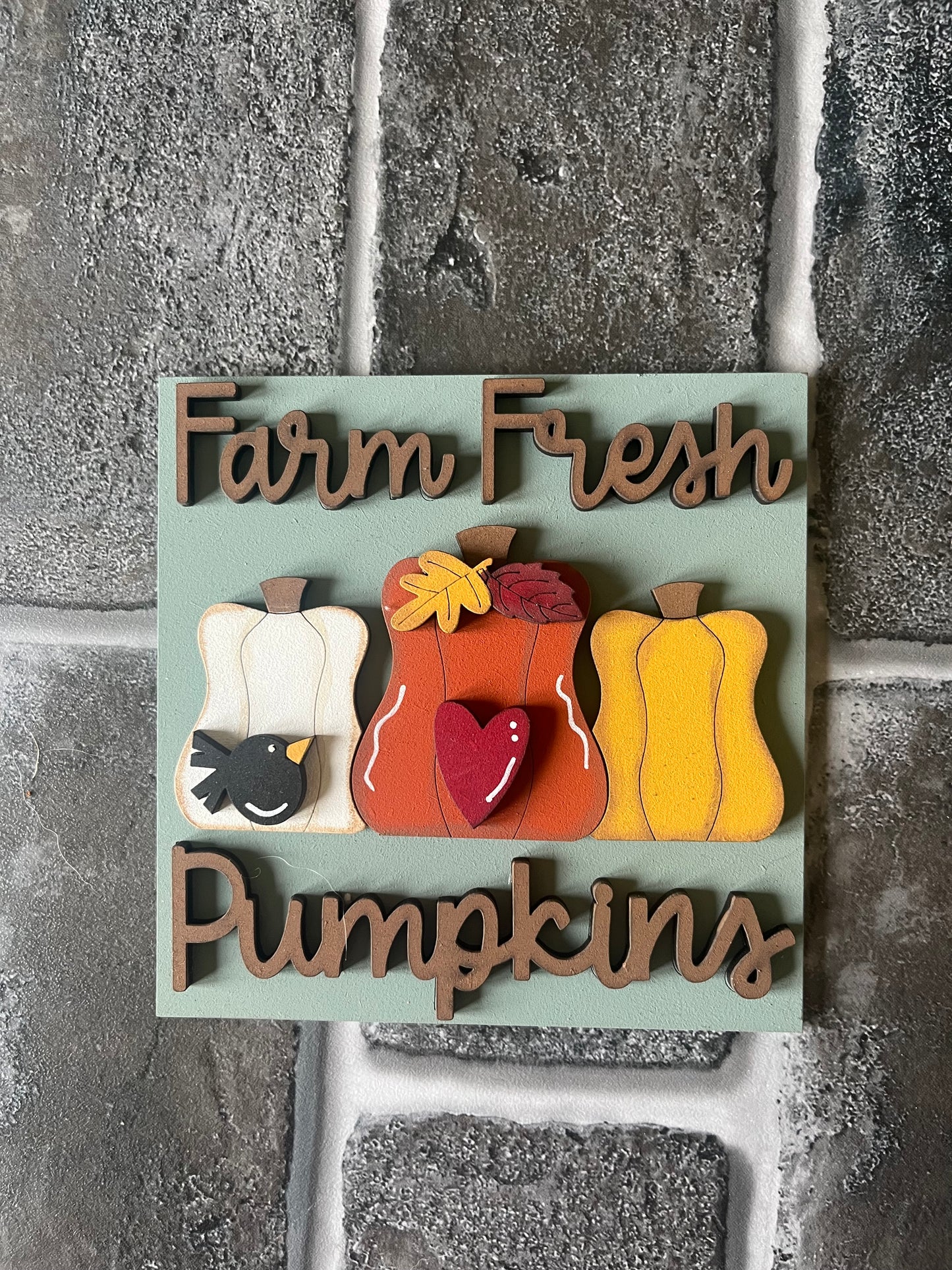 Farm Fresh Pumpkins Sign