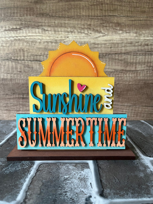 Sunshine Summertime Shelf Sitter
