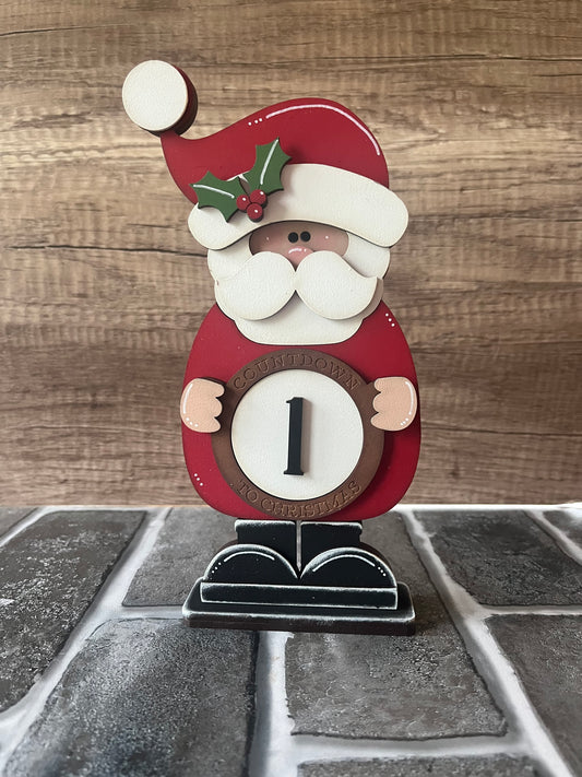 Santa Interchangeable Countdown