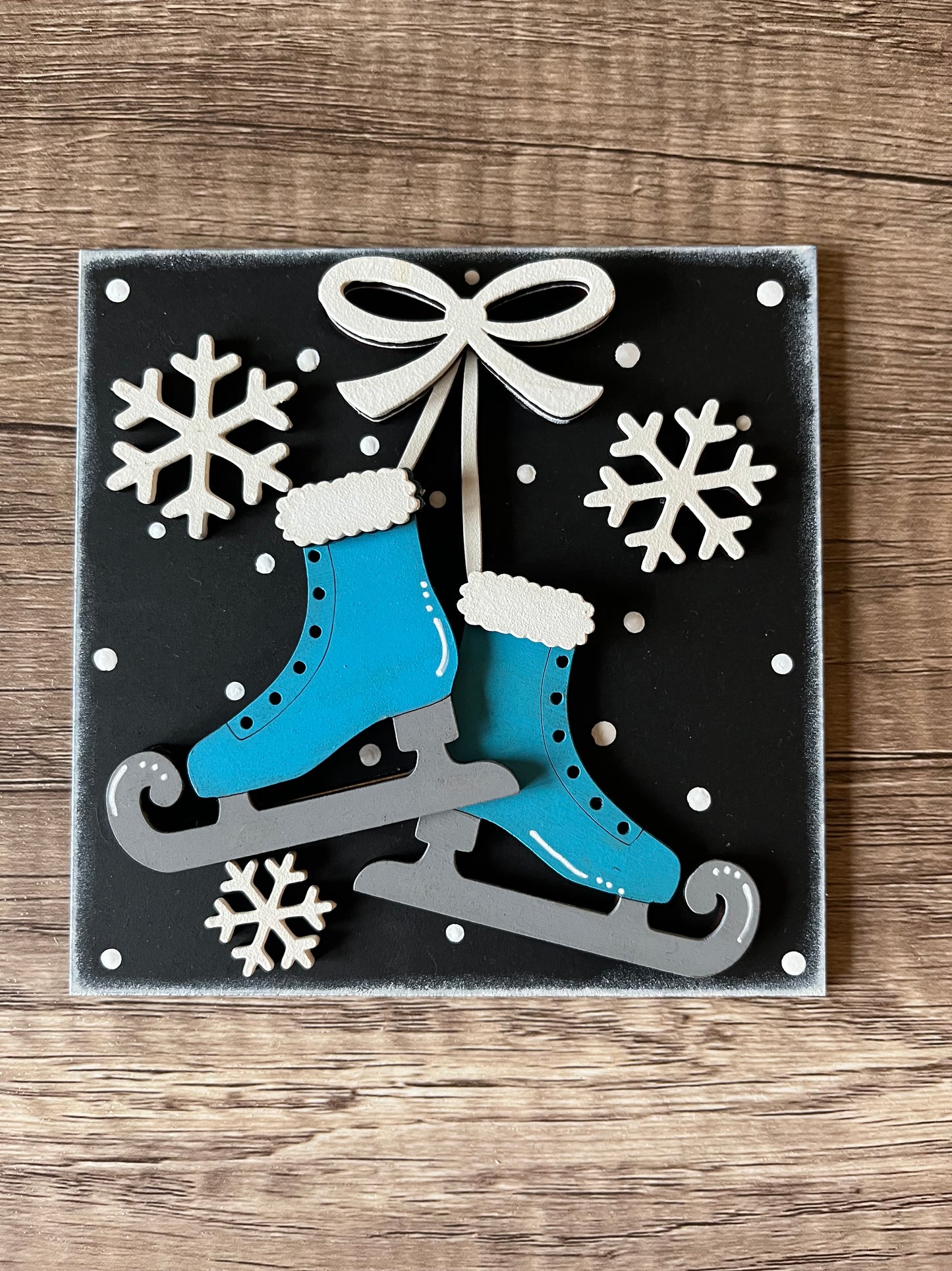 Ice Skates Ladder Tile
