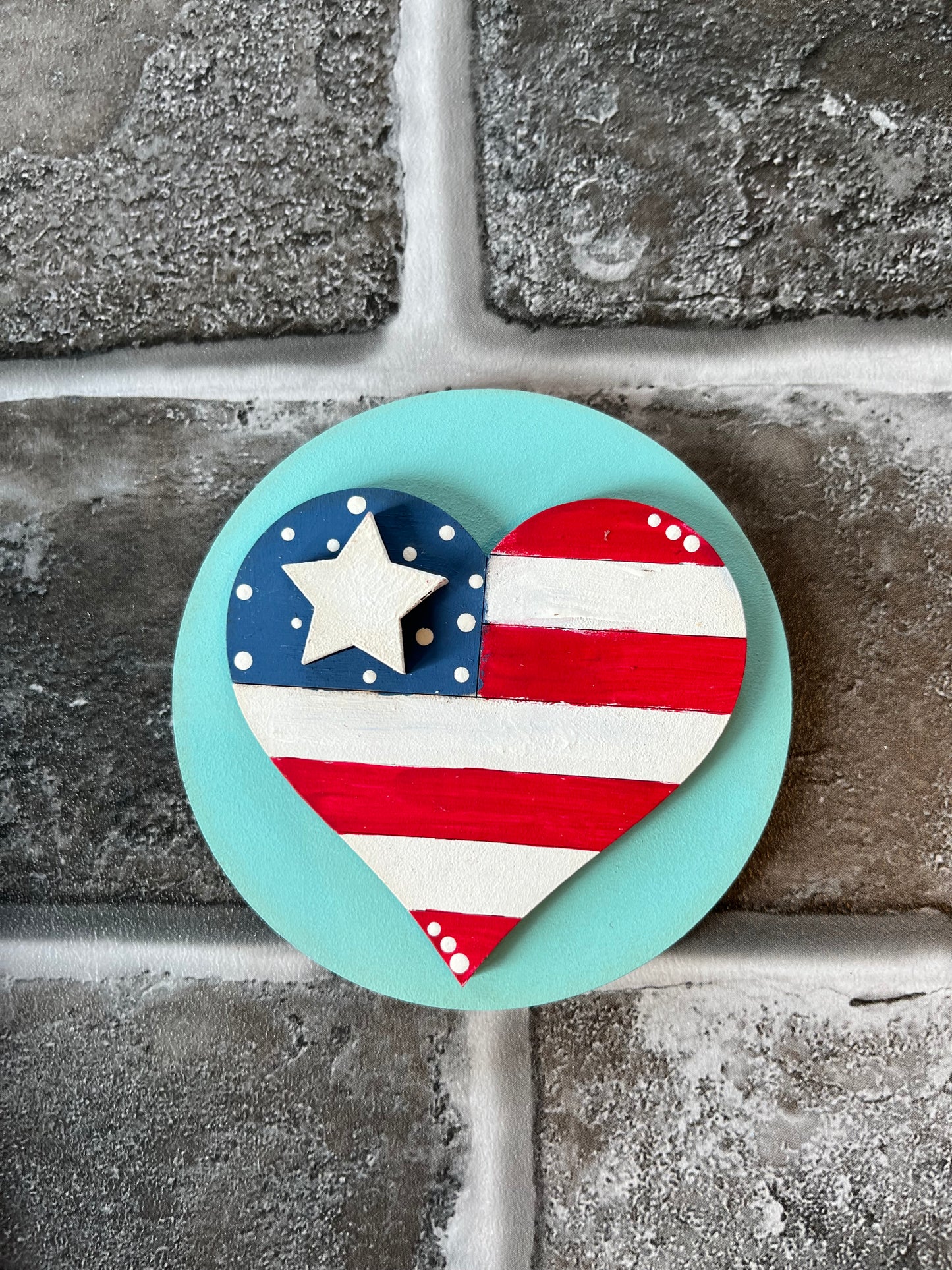 Patriotic Heart Seasonal Round