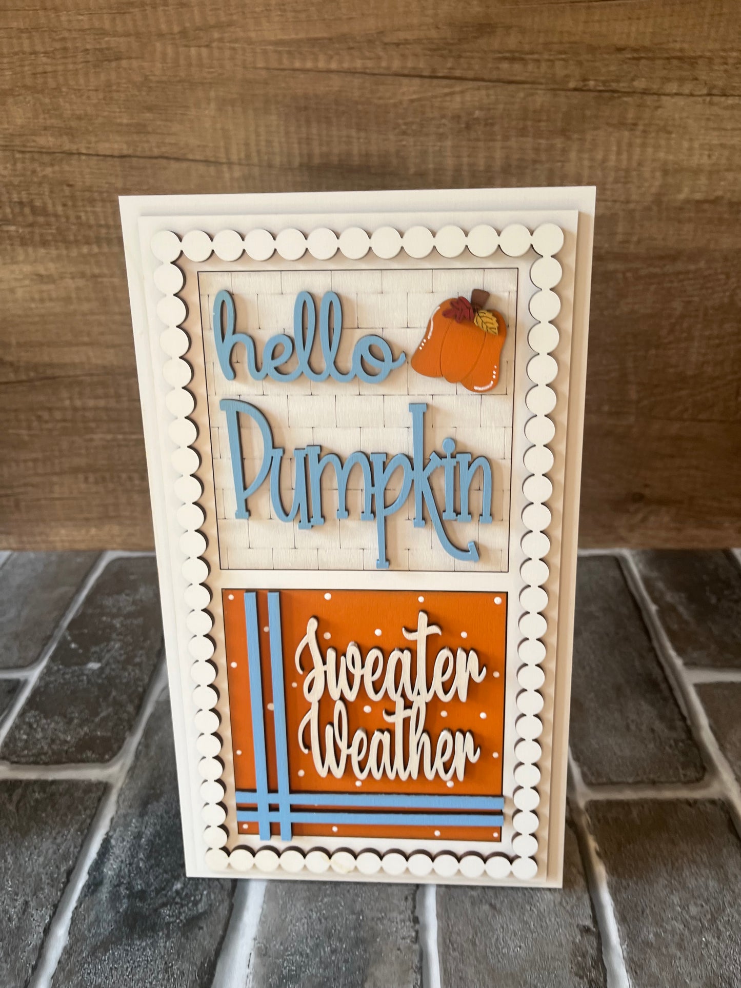 Double Beaded Frame Interchangeable Ladder