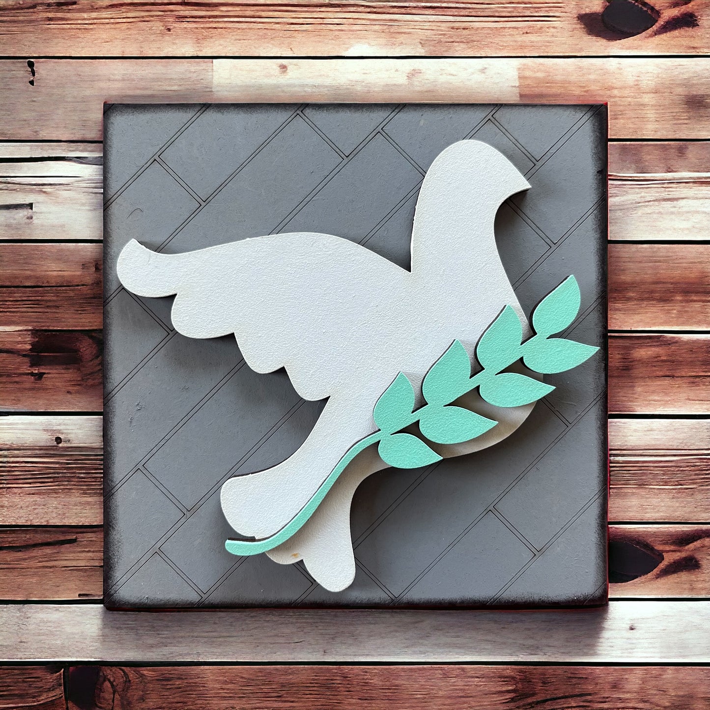 Dove Ladder Tile Easter Tile