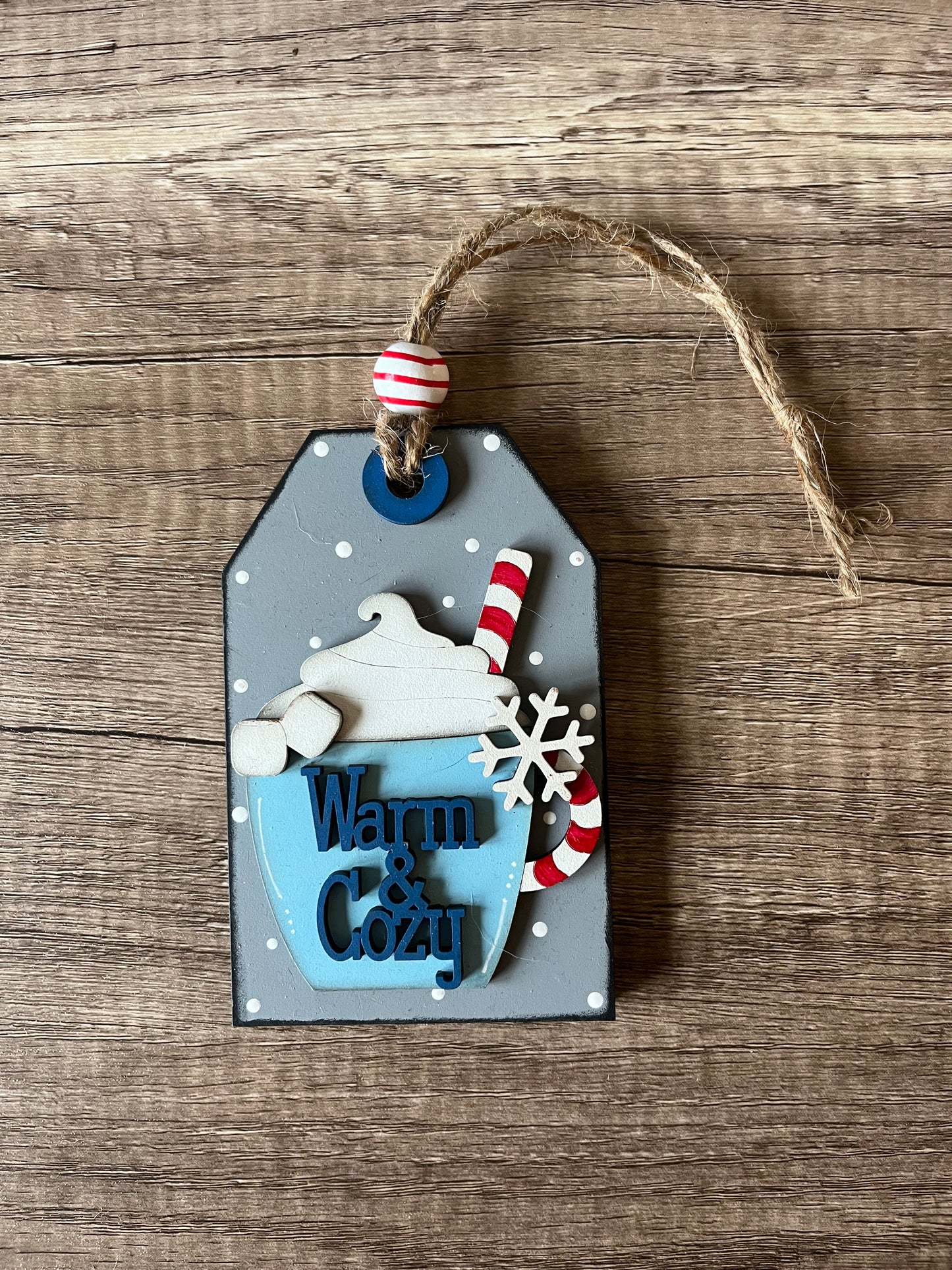 Hot Cocoa Gift Card Ornament