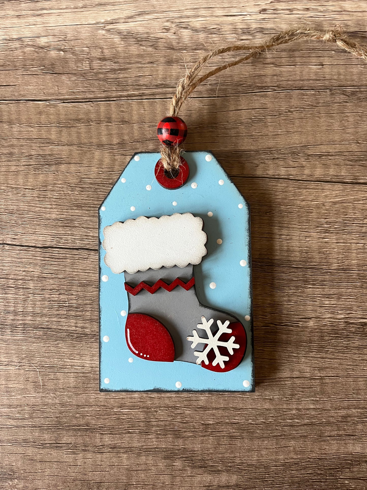 Stocking Gift Card Ornament