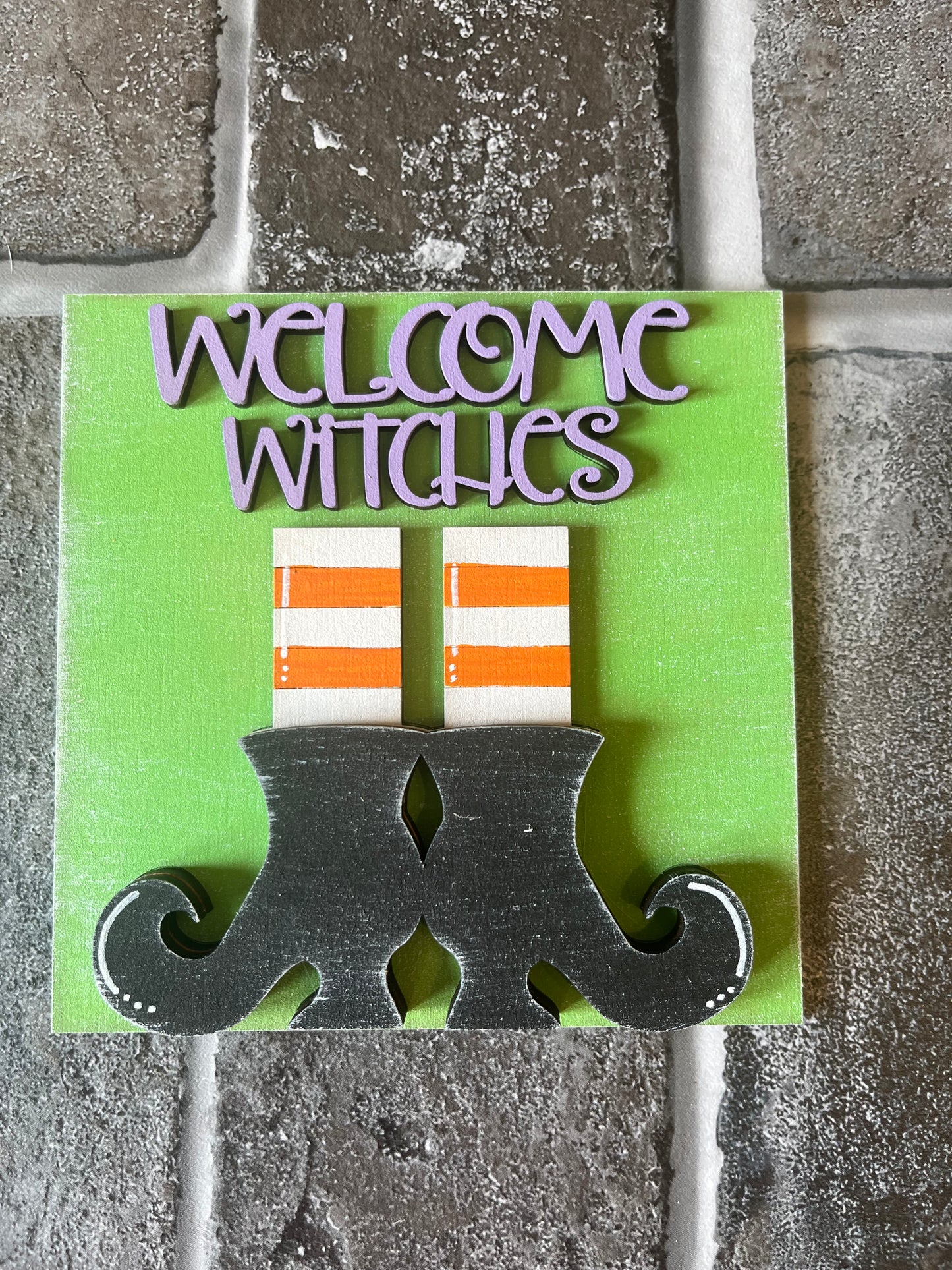 Welcome Witches Ladder Tile