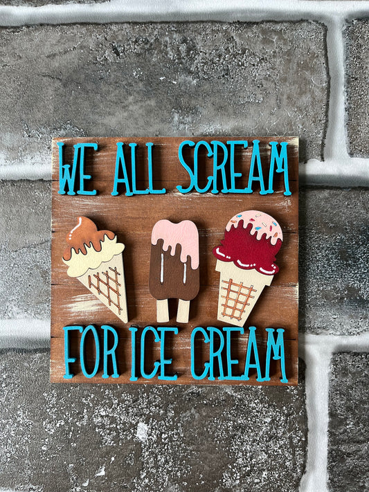 Scream for Ice Cream Ladder Tile