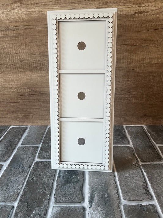 Triple Beaded Frame Interchangeable Ladder