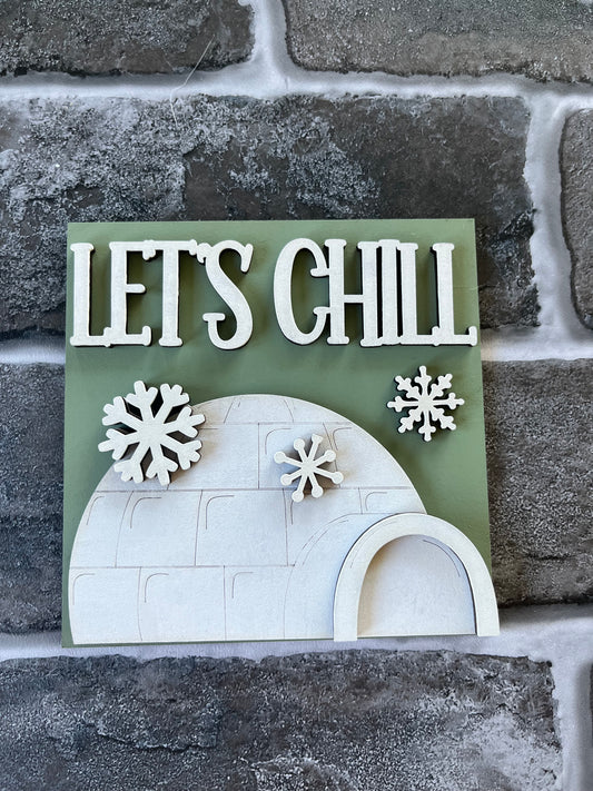 Let's Chill Ladder Tile