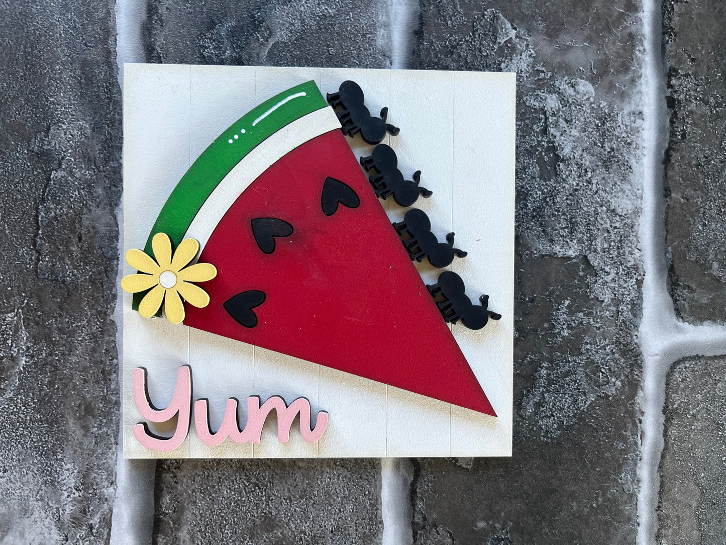 Yum Watermelon Ladder Tile