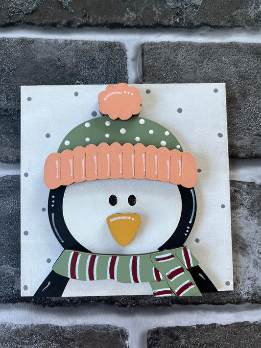 Penguin with Hat Ladder Tile