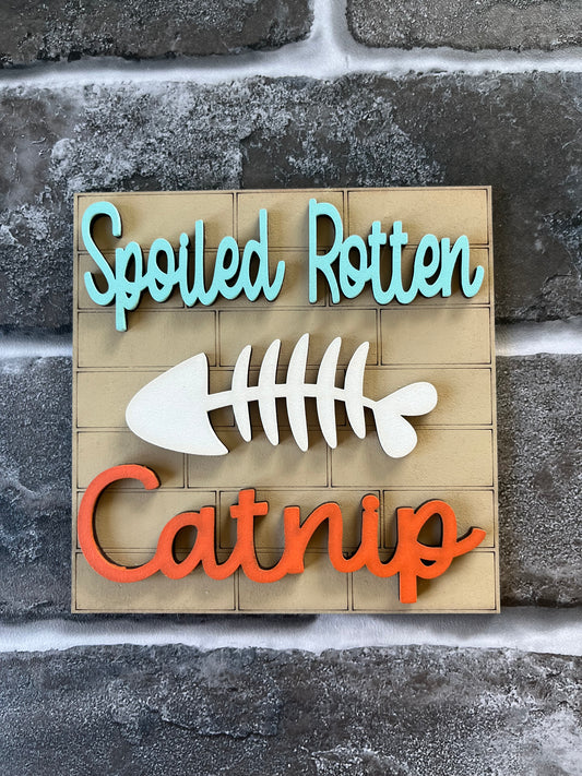 Spoiled Rotten Catnip Ladder Tile