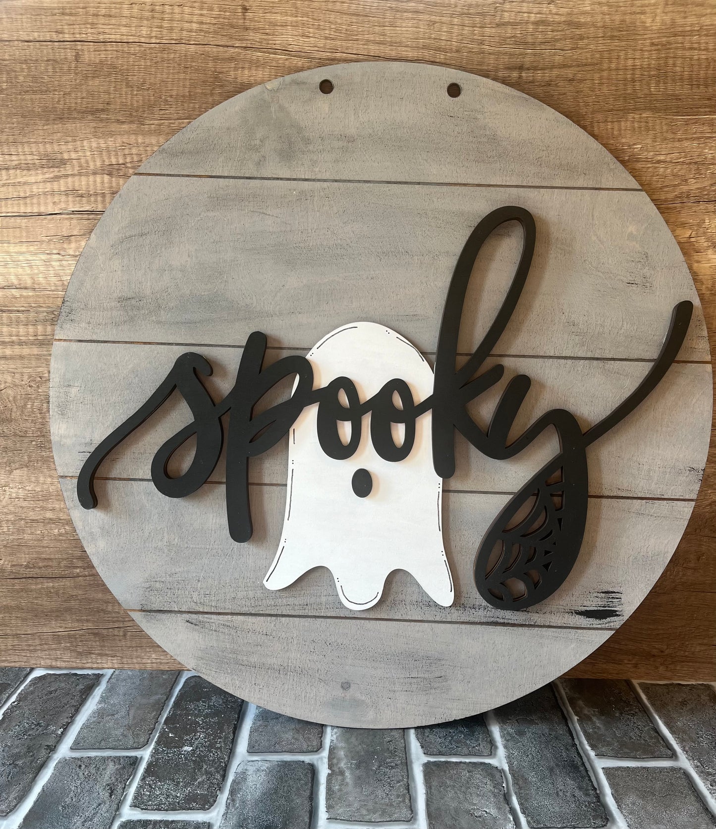 Spooky Ghost Door Hanger