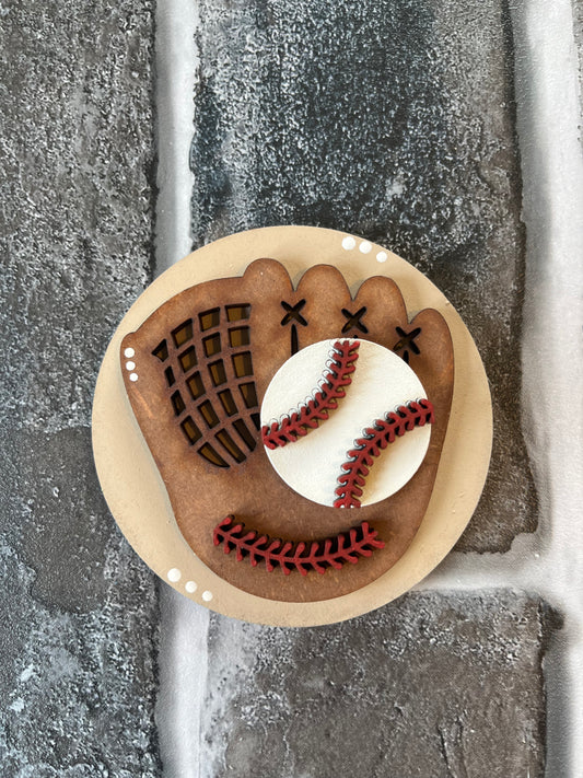 Baseball Glove Seasonal Round
