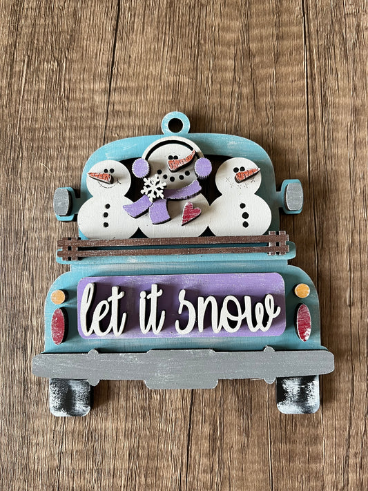 Let It Snow Ornament