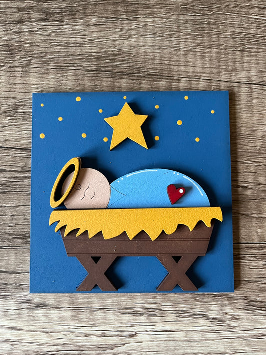 Baby Jesus Ladder Tile