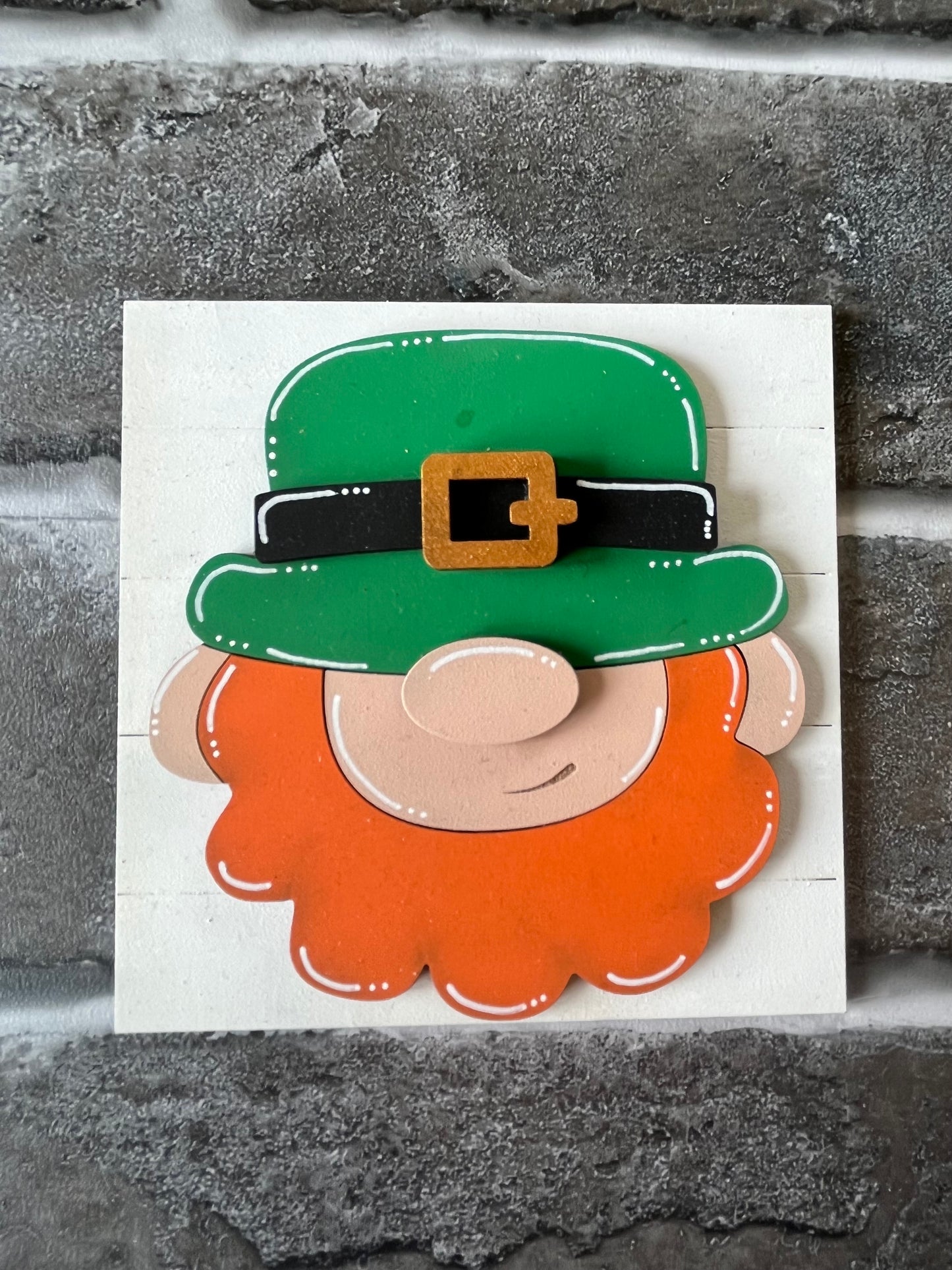 Leprechaun Face Ladder Tile