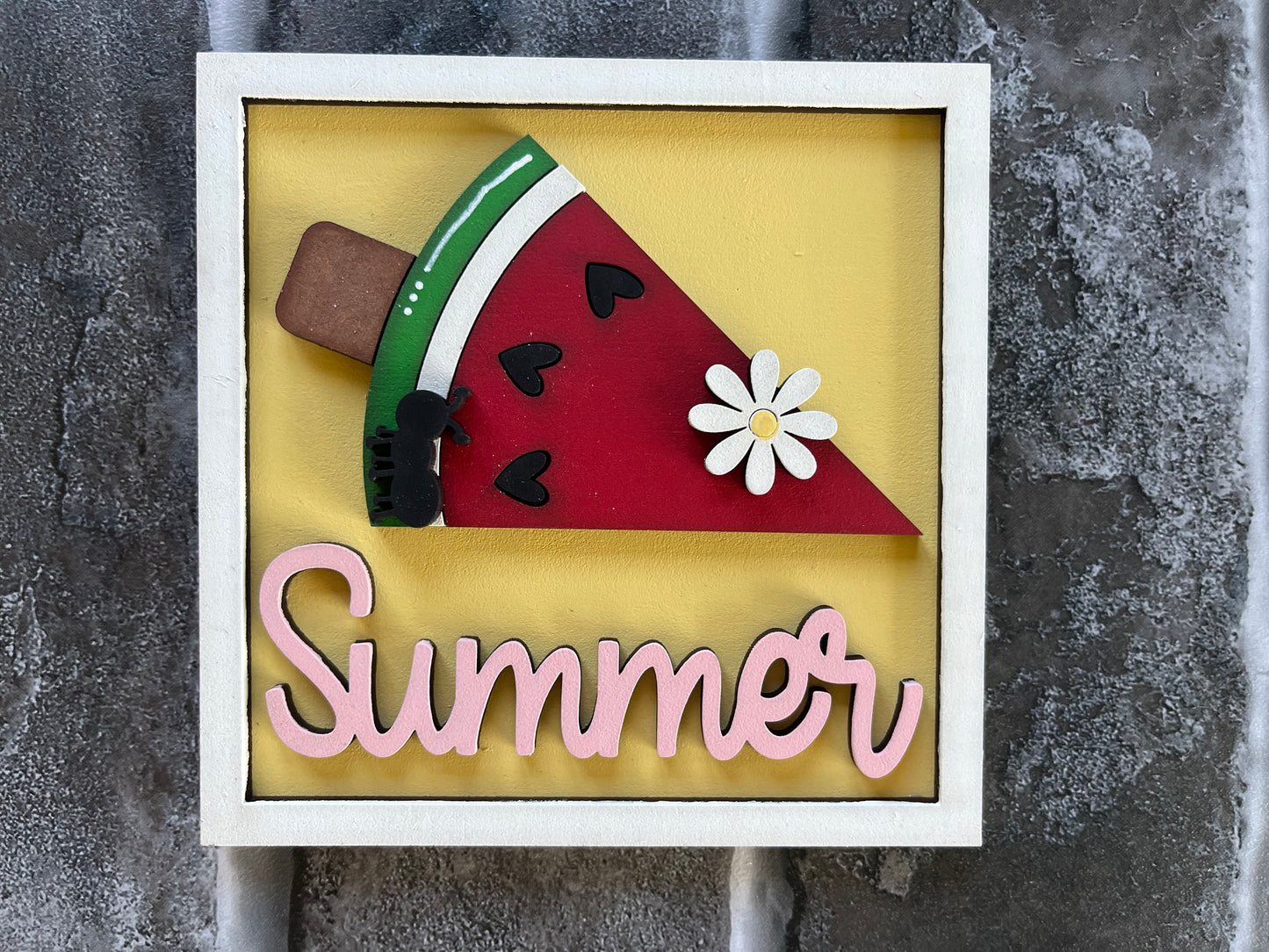 Summer Watermelon Ladder Tile