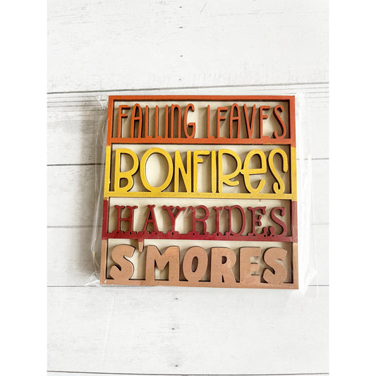 Falling Leaves Ladder Tile