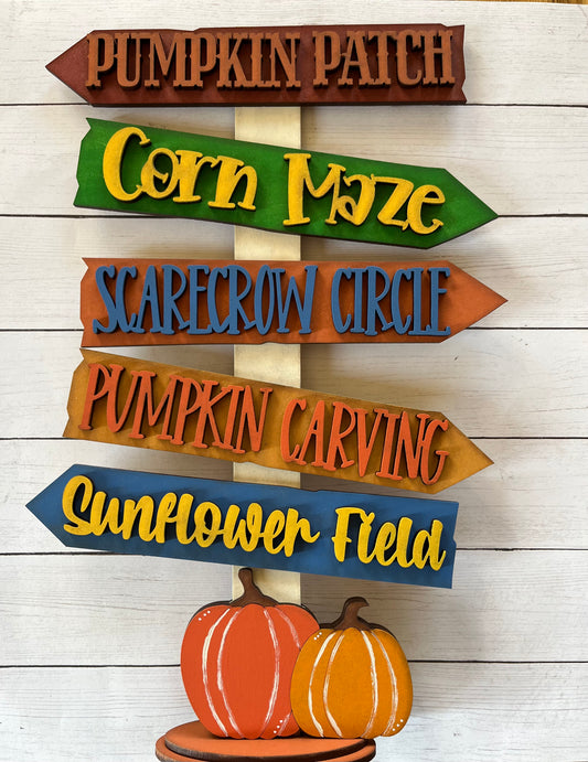 Pumpkin Patch Shelf Sitter