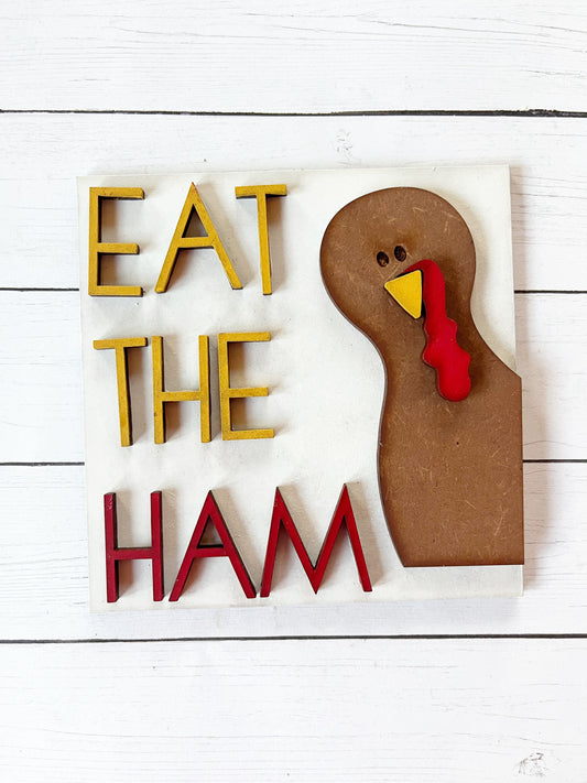 Eat Ham Ladder Tile